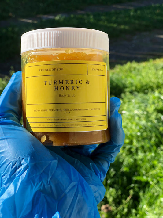 Turmeric & Honey Body Scrub 8oz